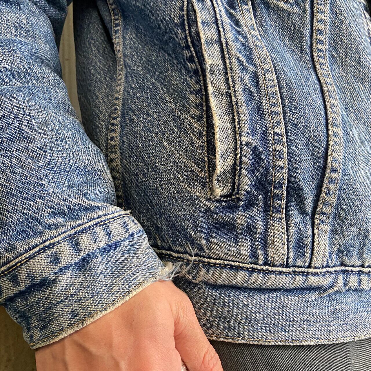 90年代 Levi's ユーロリーバイス 70605 ブランケット付き デニム