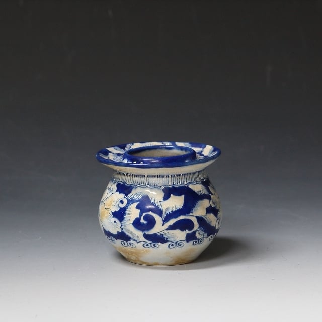 魯山人 愛玩 古染付 向付 中国 明 懐石 茶道 茶道具 骨董 古美術