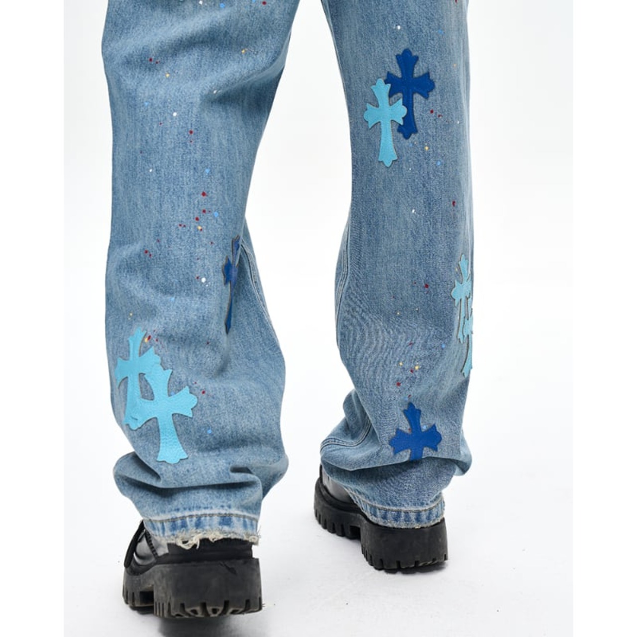 Cross Patch blue Denim - 6