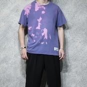 90's bleach tee purple