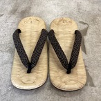 Black strap sandals