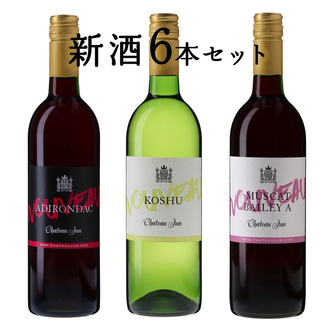 【新酒・11/3解禁】山梨ヌーボー 6本セット各2本ずつ【送料無料！】