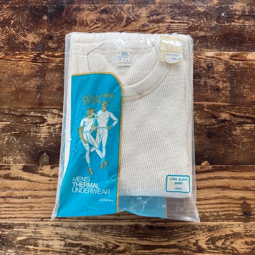 jCirca 70's Deadstock JC Penny Thermal Shirt L