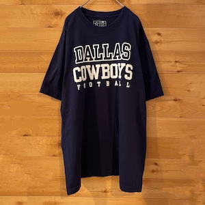 【COWBOYS】NFL ダラス・カウボーイズ Tシャツ アメフト Dallas Cowboys ロゴ XL ビッグサイズ us古着 アメリカ古着