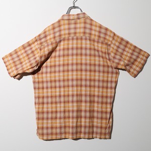 極美品 L 09年 オンブレ A/C Yarn Dye Shirt Patagonia ACシャツ ヤーンダイ パタゴニア