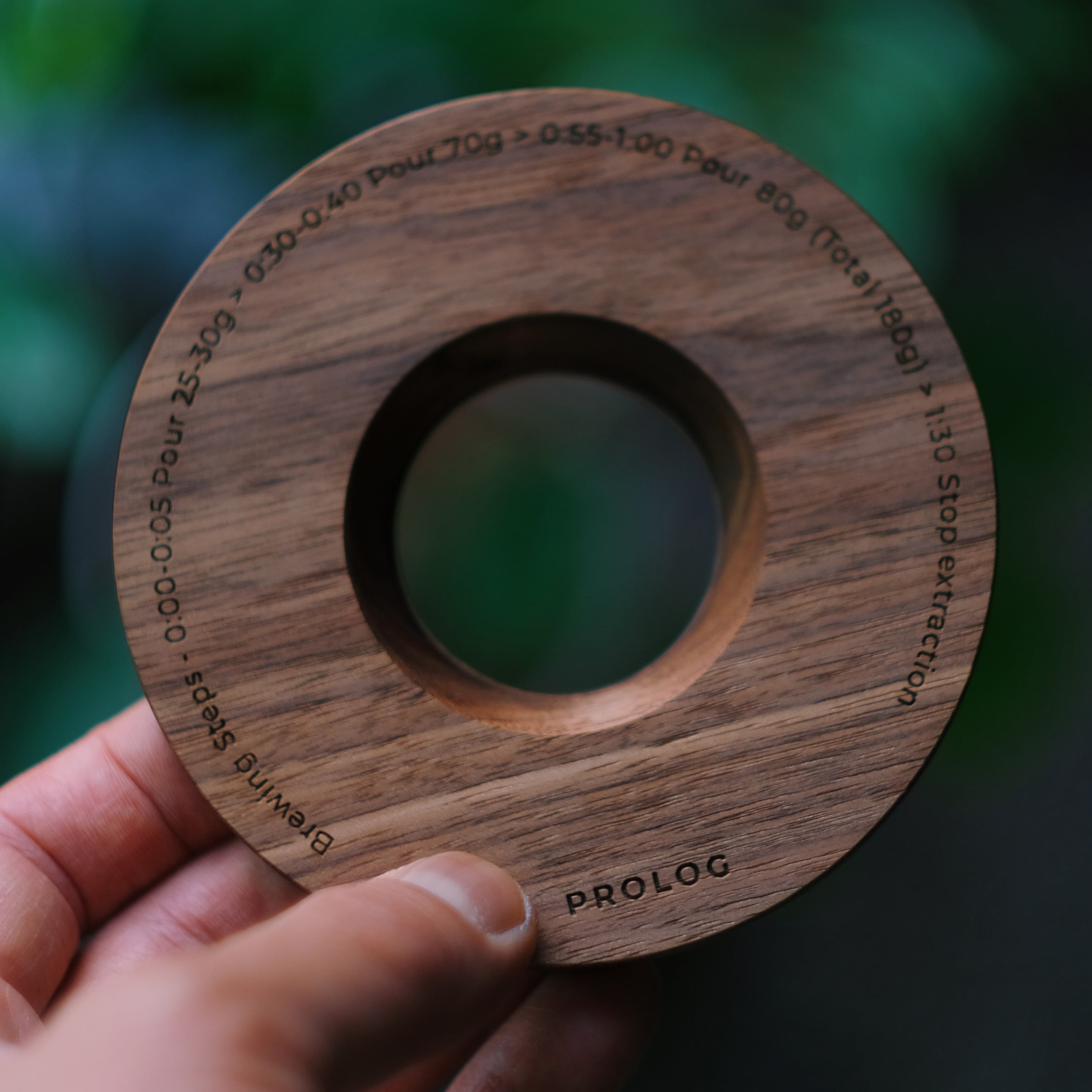 PROLOG Wooden Dripper Holder for PINN Dripper | GOLDEN FOREST