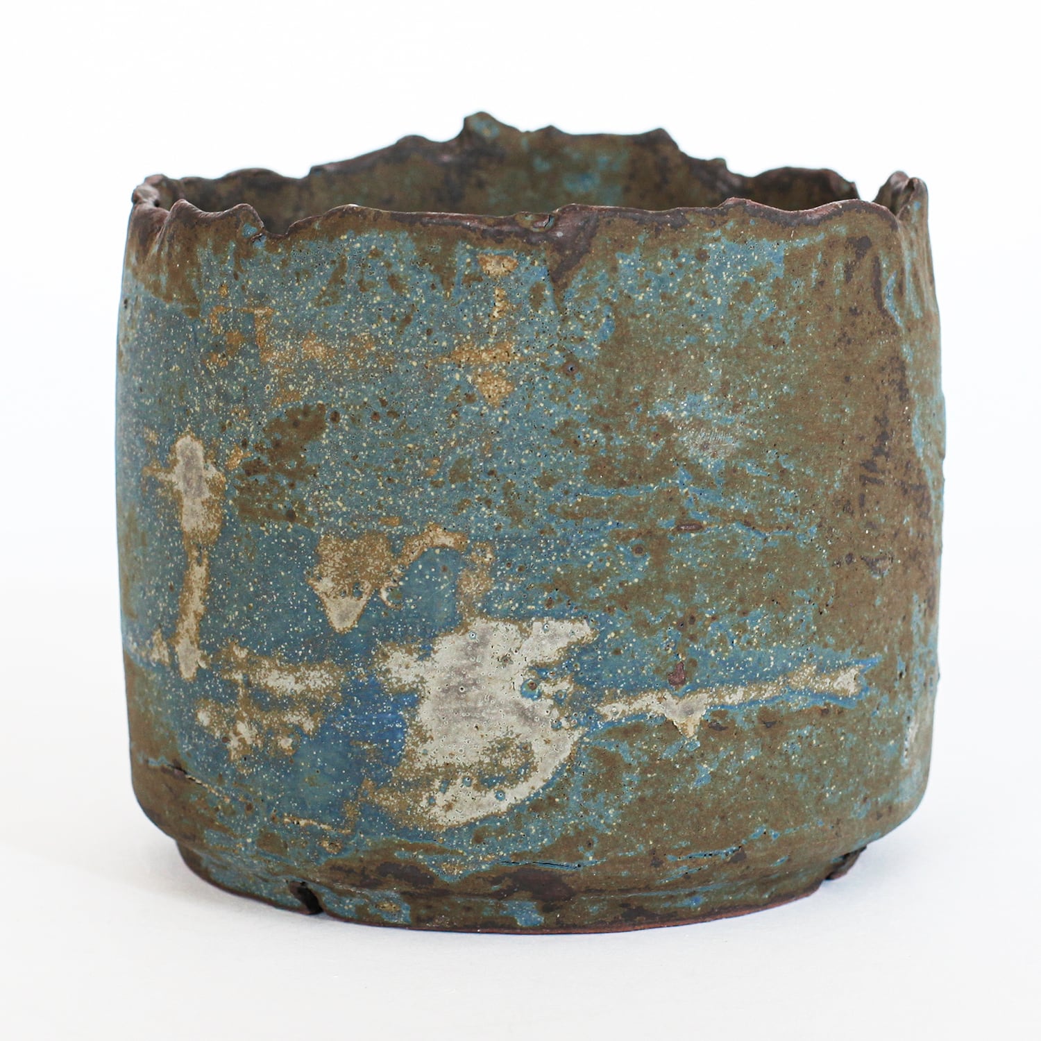 Cylinder Plants Pot “青錆” ※Laege (茨木伸恵) G