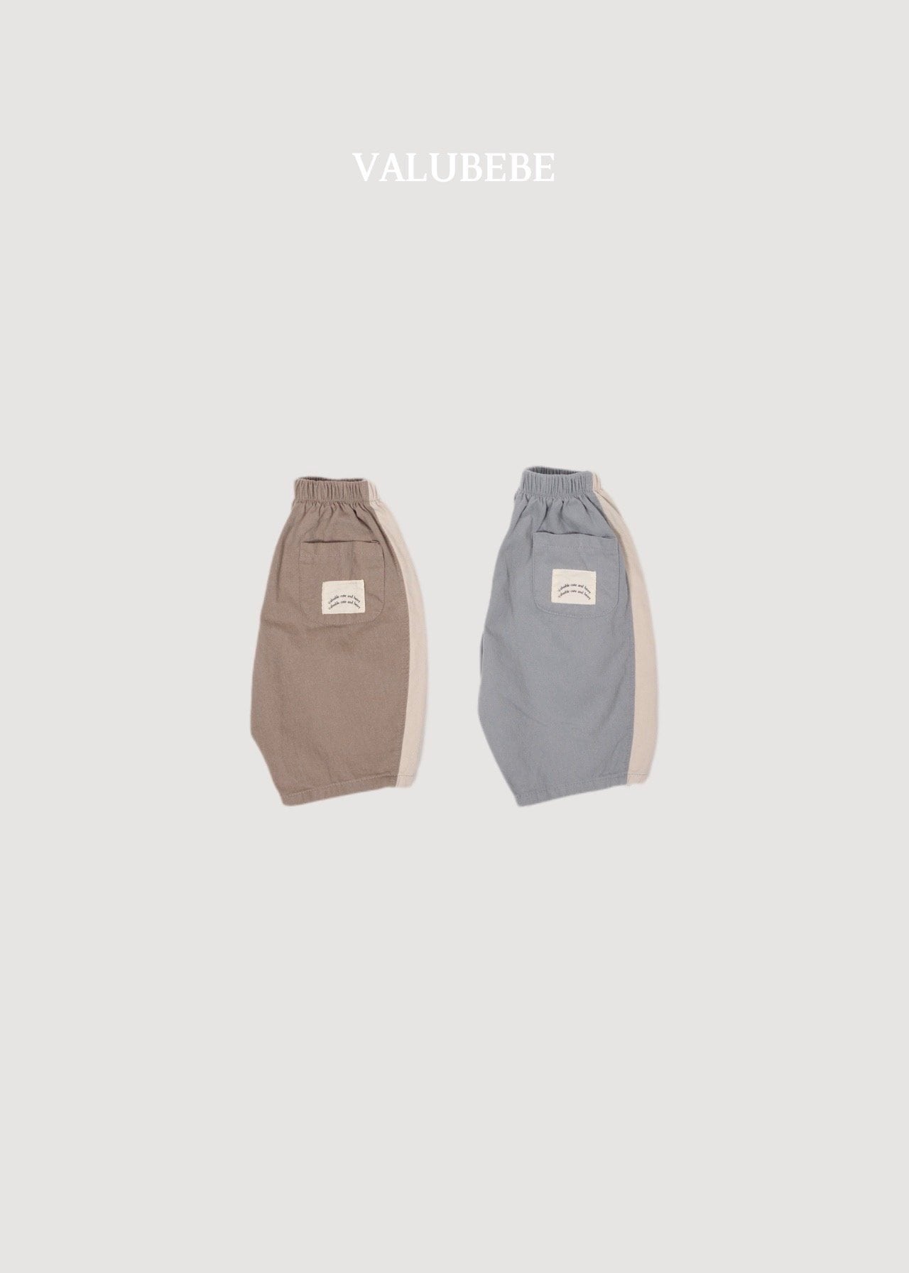 送料無料【予約】/ ラビー配色パンツ / valubebe