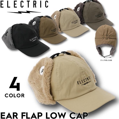 ELECTRIC エレクトリック EAR FLAP LOW CAP フラップキャップ 帽子 防寒 E25FC12 日本代理店正規品