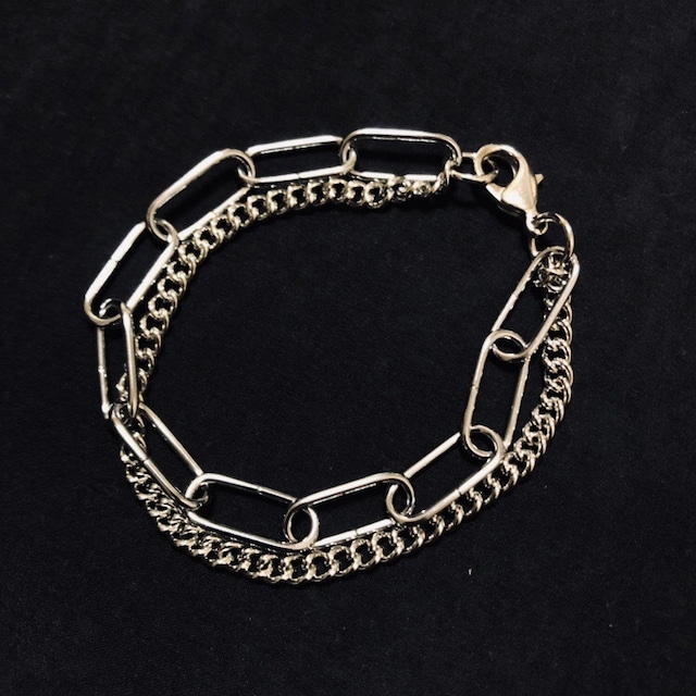 DOUBLE CHAIN BRACELET