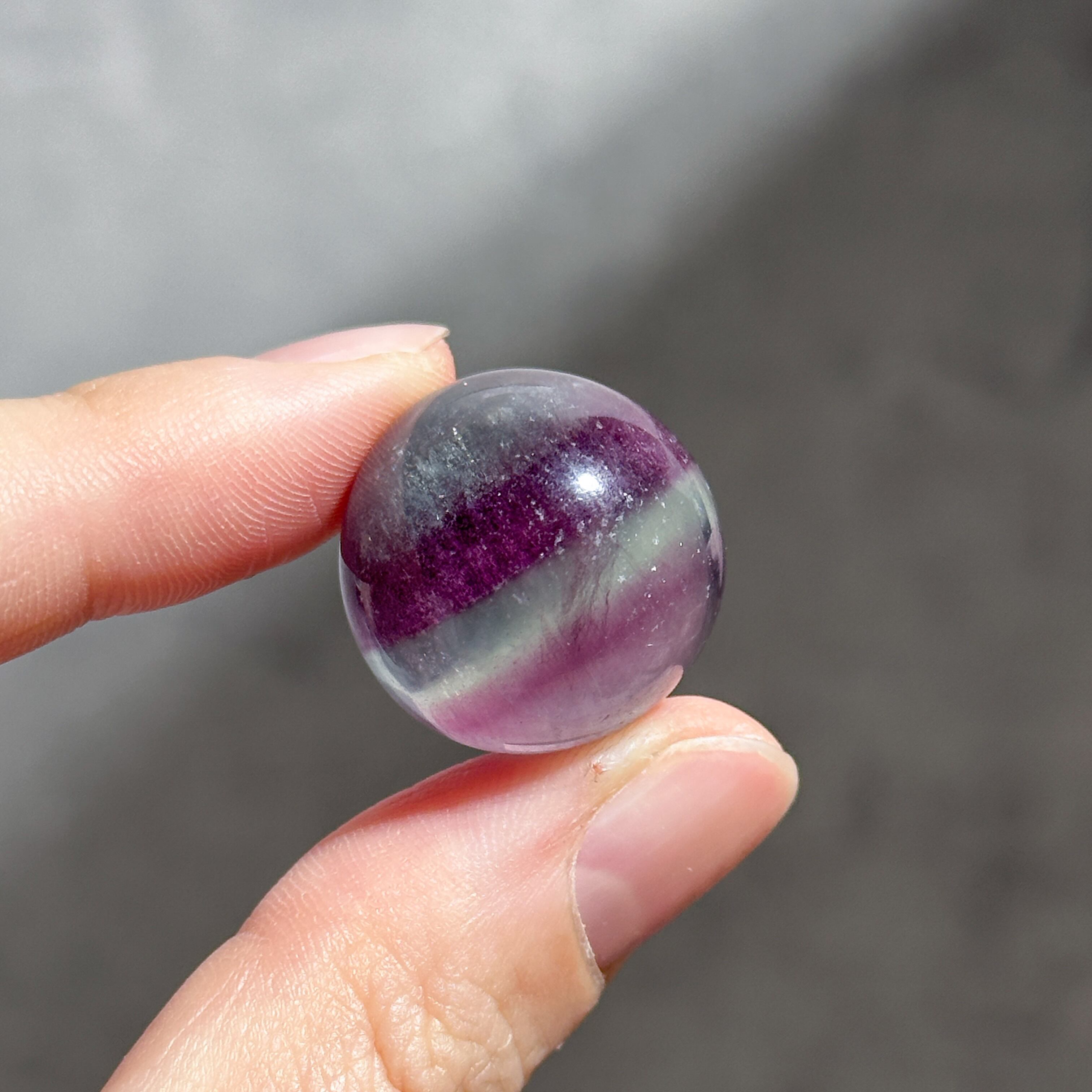 レインボーフローライト スフィア（丸玉）61◇ Rainbow Fluorite