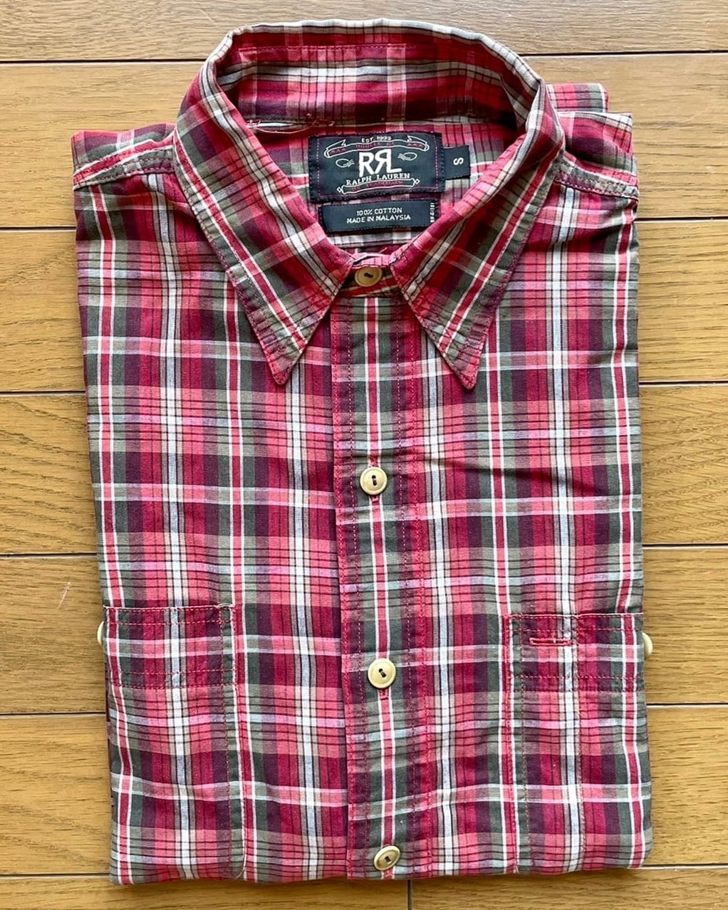 RRL シャツ　ラルフローレン　Sサイズ