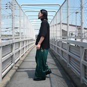 Leh / Zip Wide Track Pants style