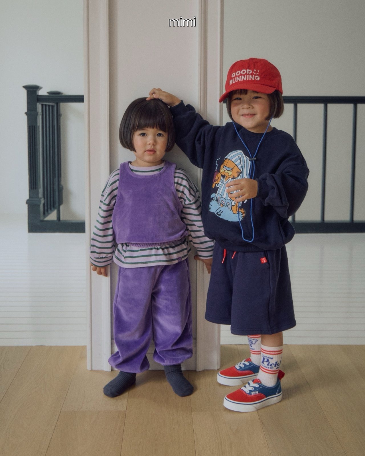 purple XL［即納］kong pants 26autumn/ BYMIMI