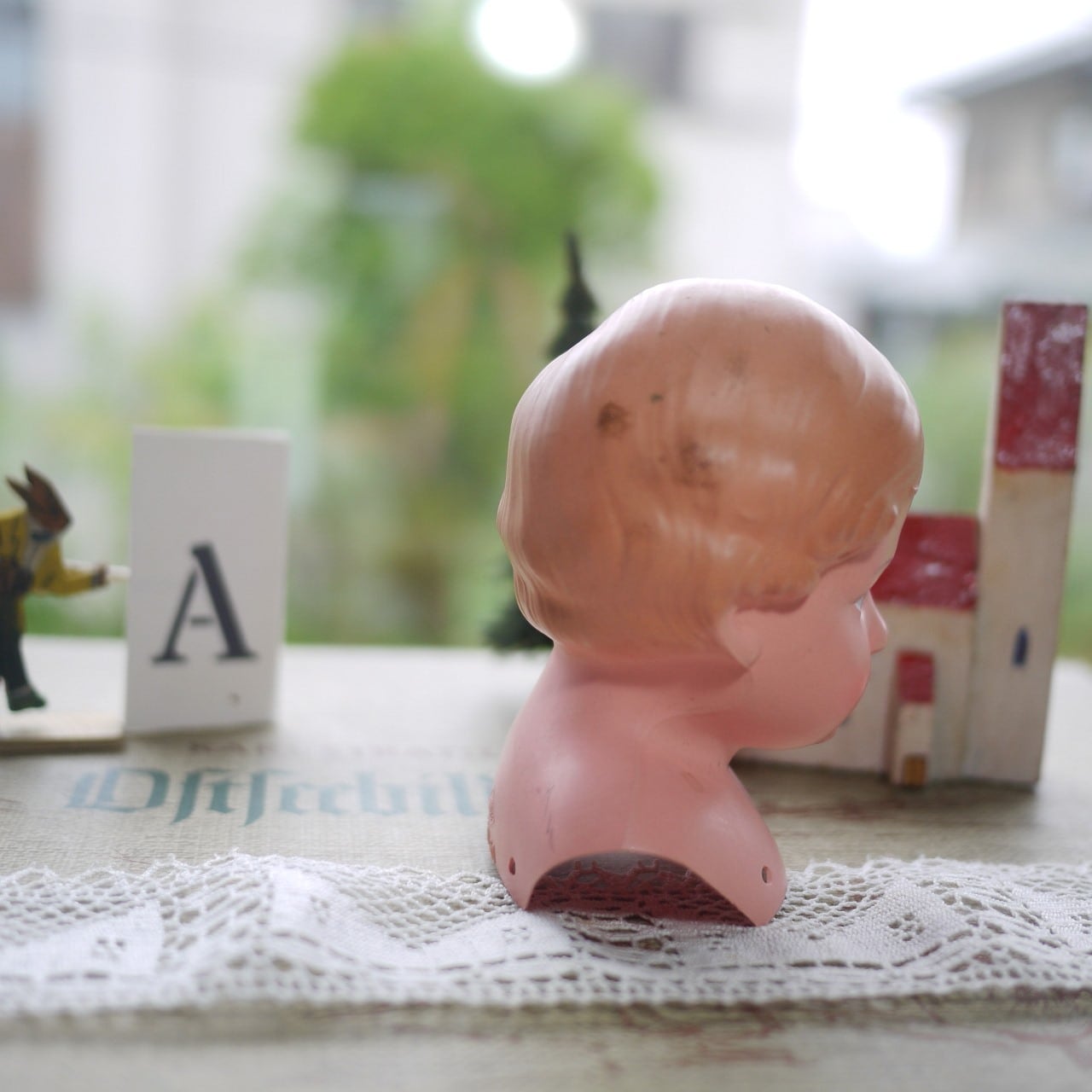 ドイツヴィンテージシルトクレートセルロイド人形