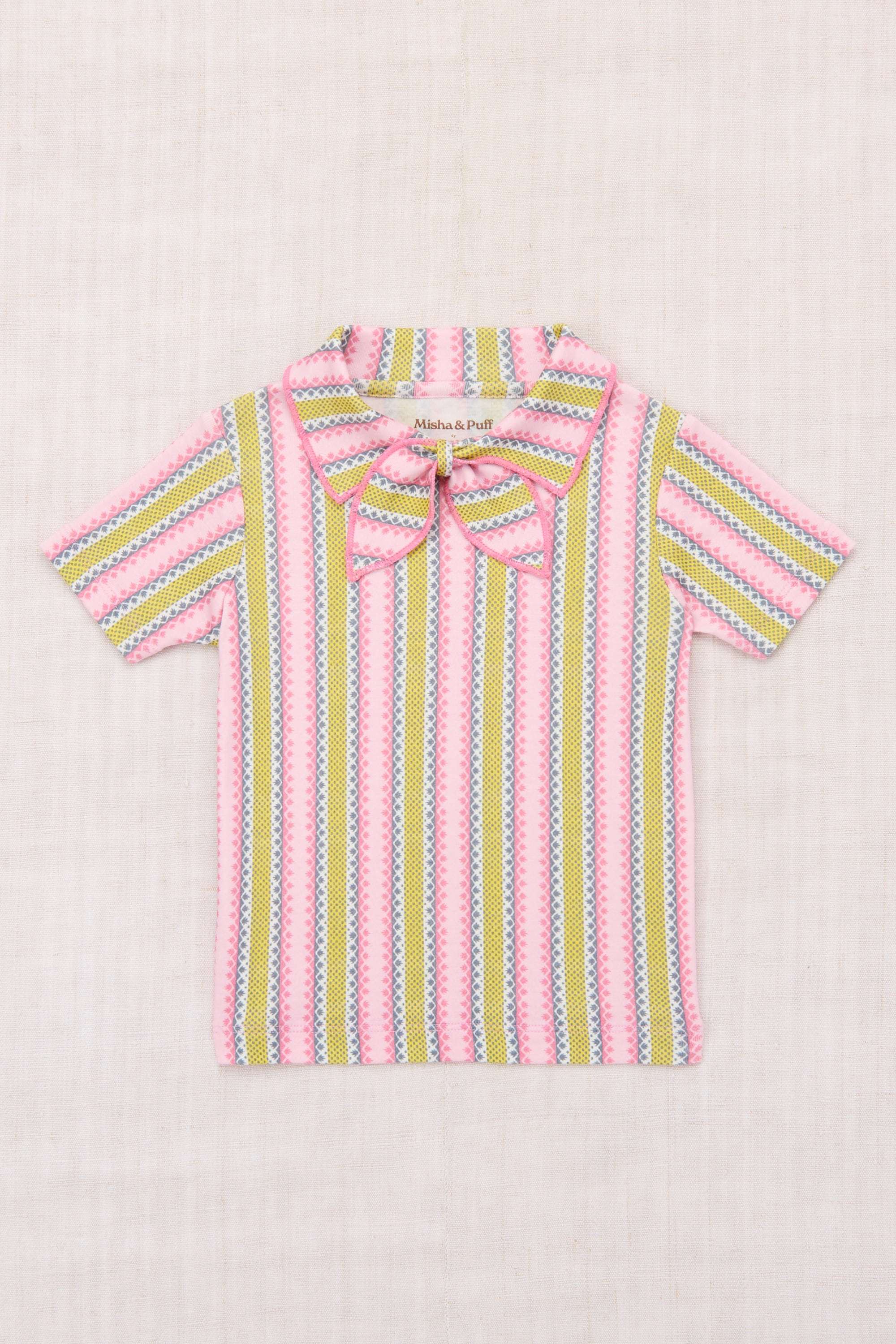 トップス Misha & Puff Paloma Tee Misha&Puff 26SS 〉 PALOMA TEE / MARZIPAN STORYLAND | 世界の子供服