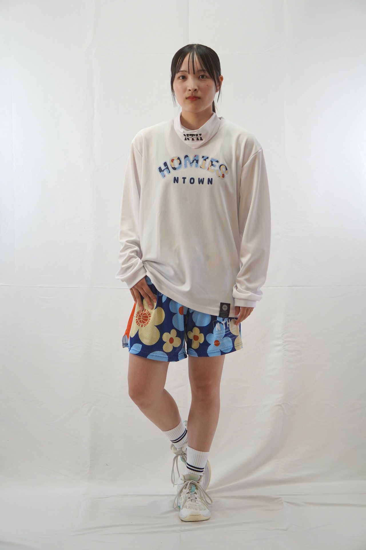 HOMIES GARDEN L/S TEE color White - 3