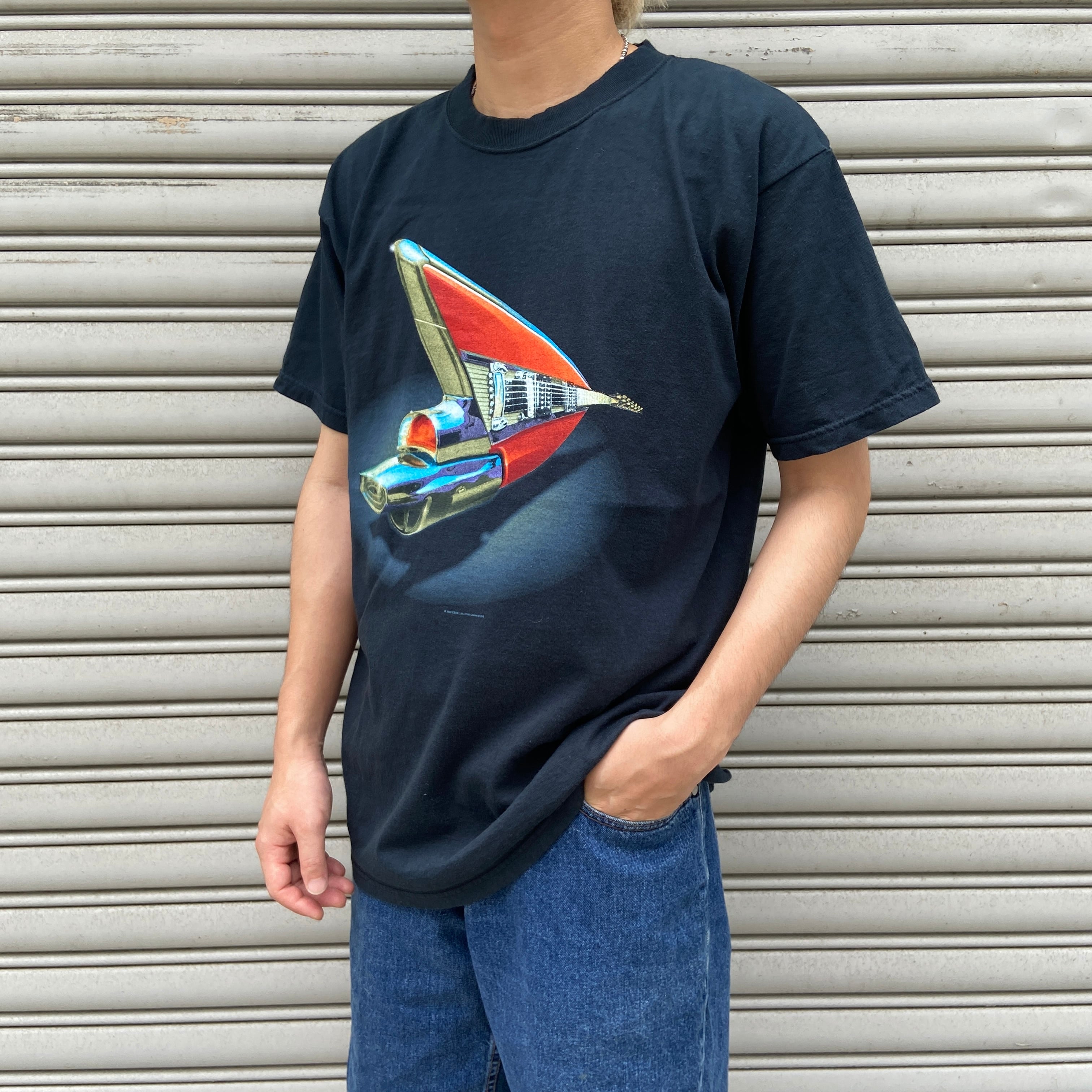 00s USA製 クロスビースティルスナッシュ&ヤング バンドTシャツ 黒 L