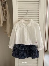 韓国子供服 / BANANA J / 26Autumn / メルシー ブラウス / 秋服 / キッズ *XS~JS*