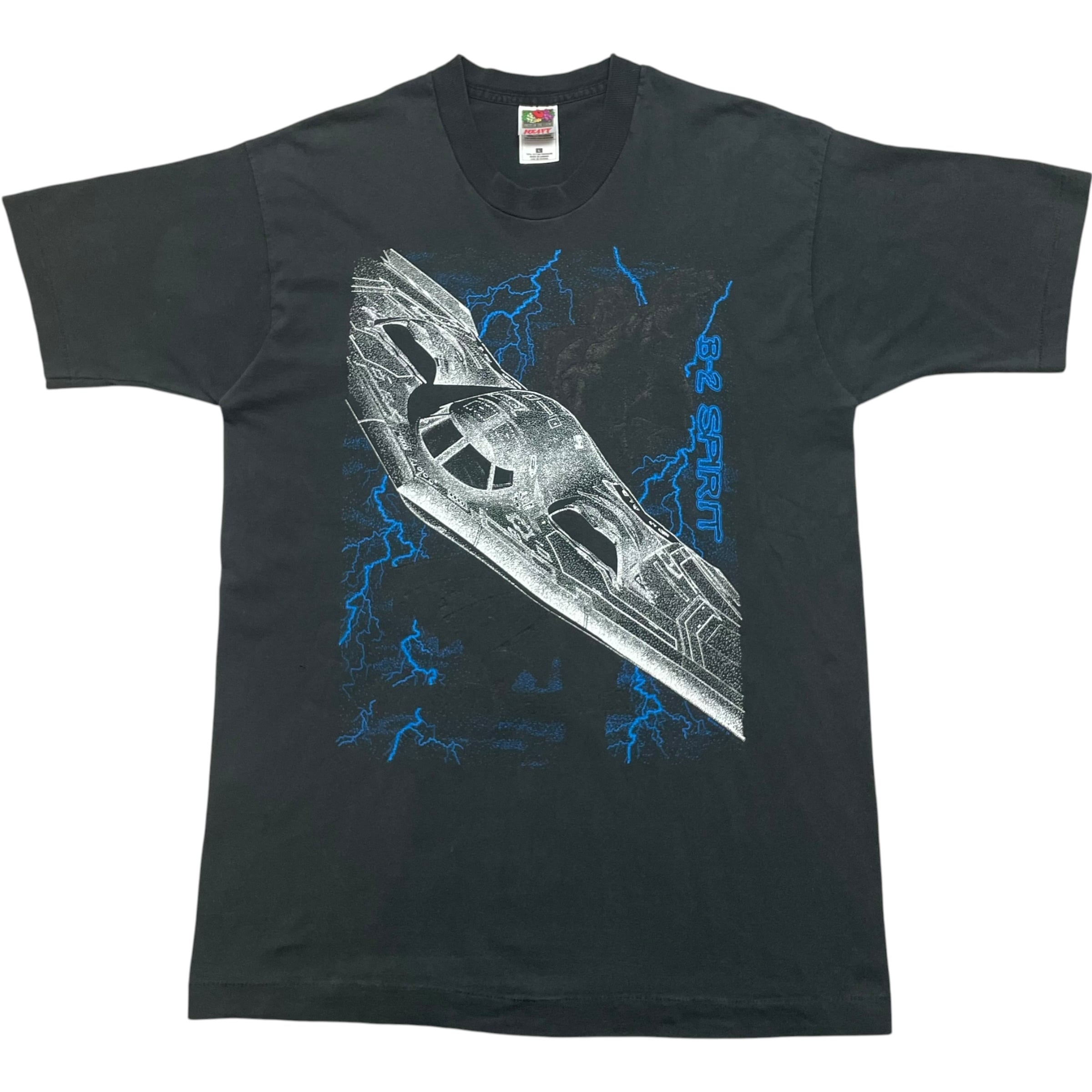 《L》FRUIT OF THE ROOM フルーツオブザルーム Tシャツ 両面プリント フェード ブラック no.10518
