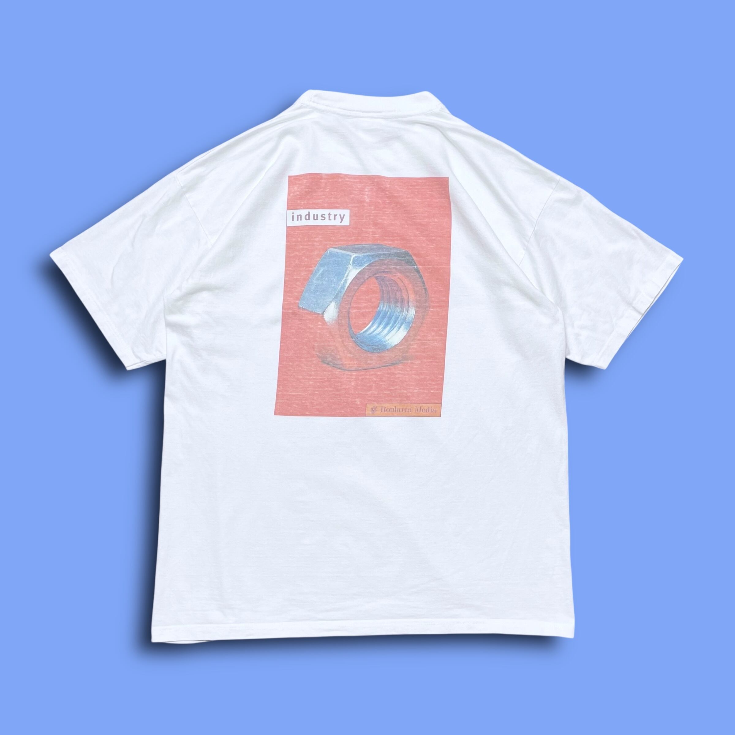 90s カナダ製 That BIG EH? 魚 プリント スウェットシャツ