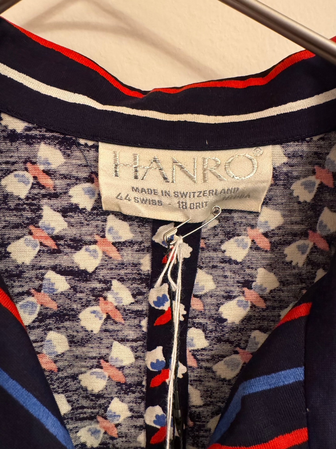 1970's~80'S HANRO SWISS製 ヴィンテージドレス