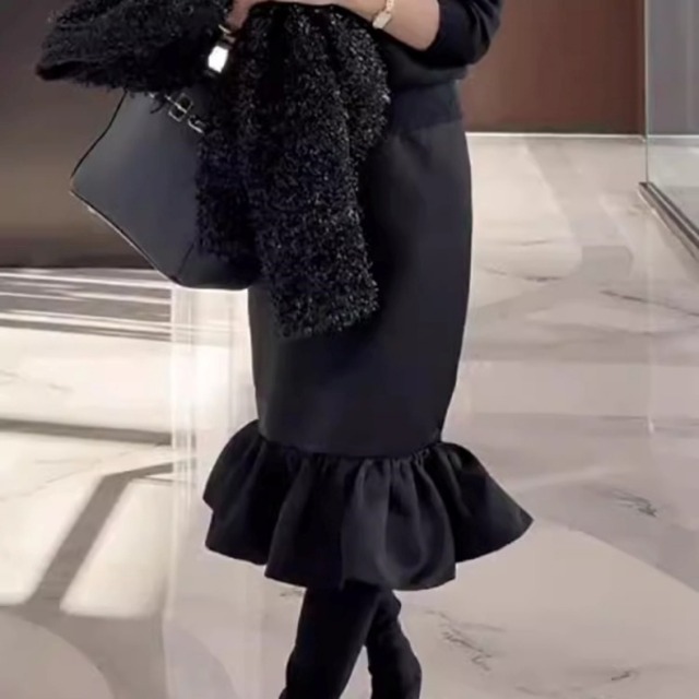 マーメイド パネル スカート 239758