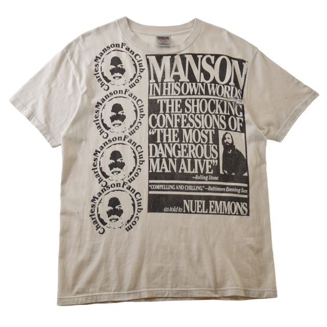 CHARLES MANSON チャールズマンソン ヴィンテージ　tシャツ