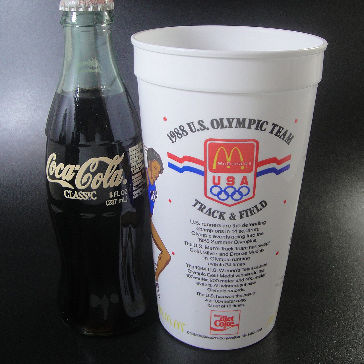 80'sアメリカ マクドナルド コカ・コーラ ソウルオリンピック記念