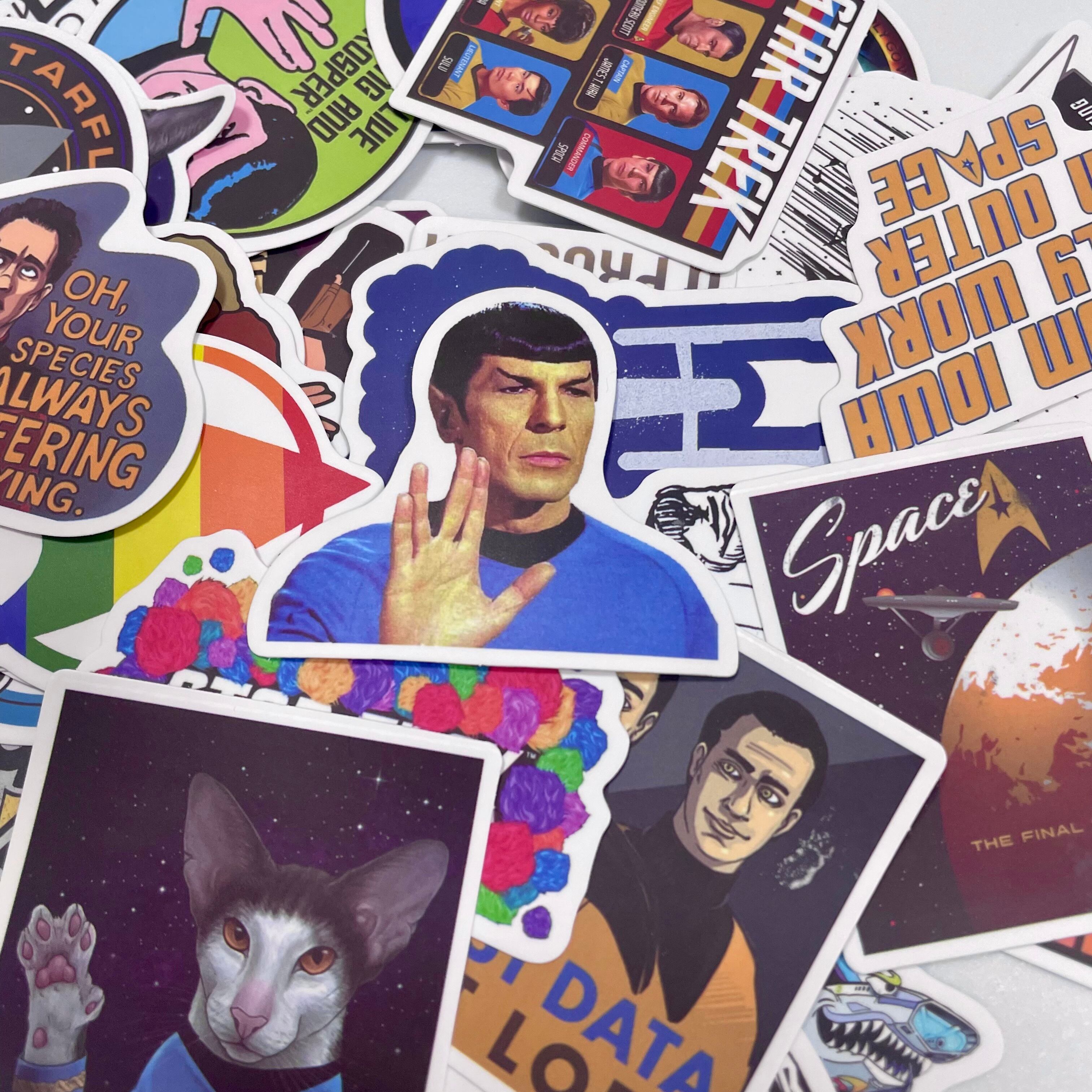 スタートレック ステッカー 50枚入り STAR TREK STICKER | BF MERCH'S
