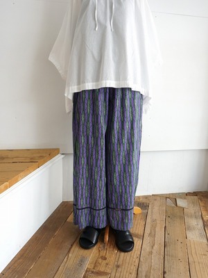 YARRA ヤラ　INDIAバティックプリントパンツ
