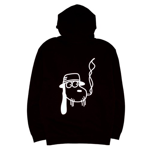 FUCKING AWESOME / SK8 FUCKS ZIP HOODIE BLACK