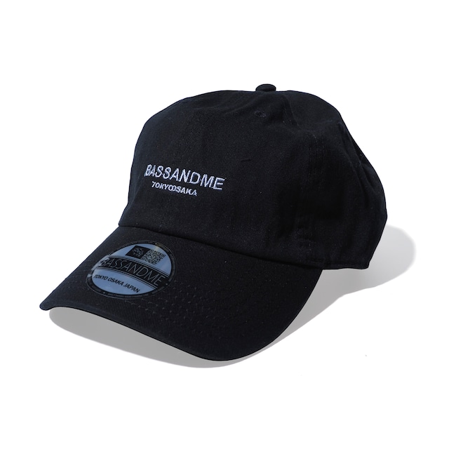 bassandme Low Cap ”BASIC LOGO” TYPE-CLASSIC-ADJUSTER-BLACK-GRAY