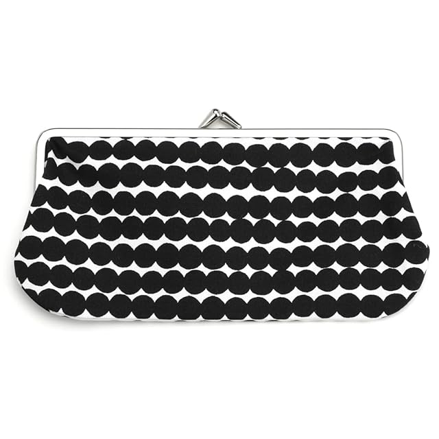 Suicaのペンギン印傳親子がま口（十色柄・黒革×白漆） | Pay ID