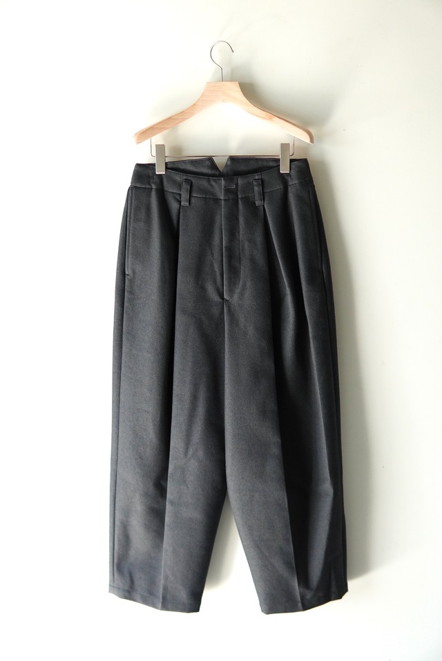 i'm here : / COTTON LEATHER PANTS