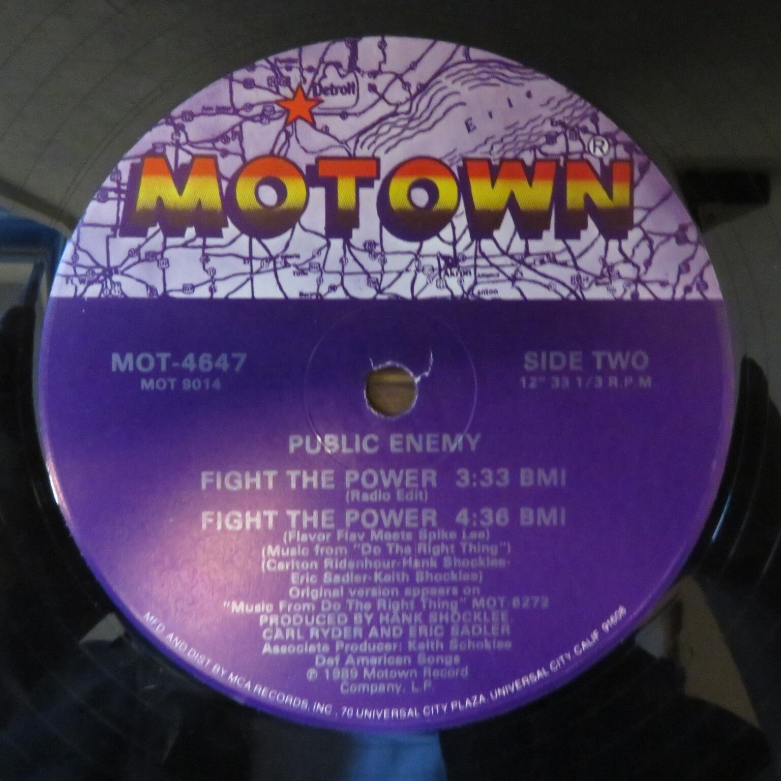 Public Enemy / Fight The Power (Extended Version) [MOT-4647] - 画像4