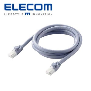 エレコム(ELECOM) LD-GPATBURSシリーズ (ヨリ線 ツメ折れ防止モデル) Cat6a LANケーブル 1m ブルー (LD-GPAT/BU1/RS)