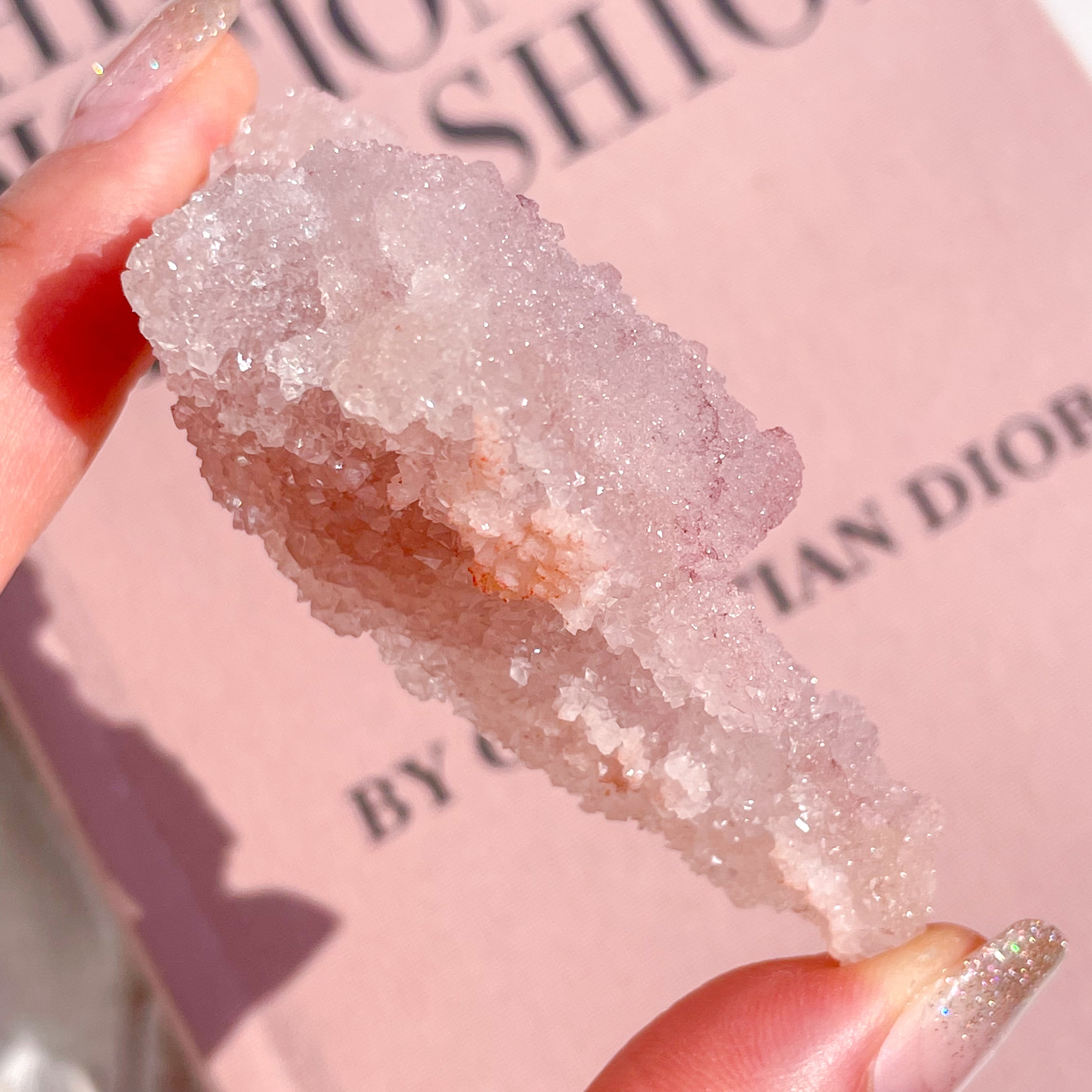 Pink & Red Sugary Apophyllite 9 ✧ ピンク&レッド シュガー