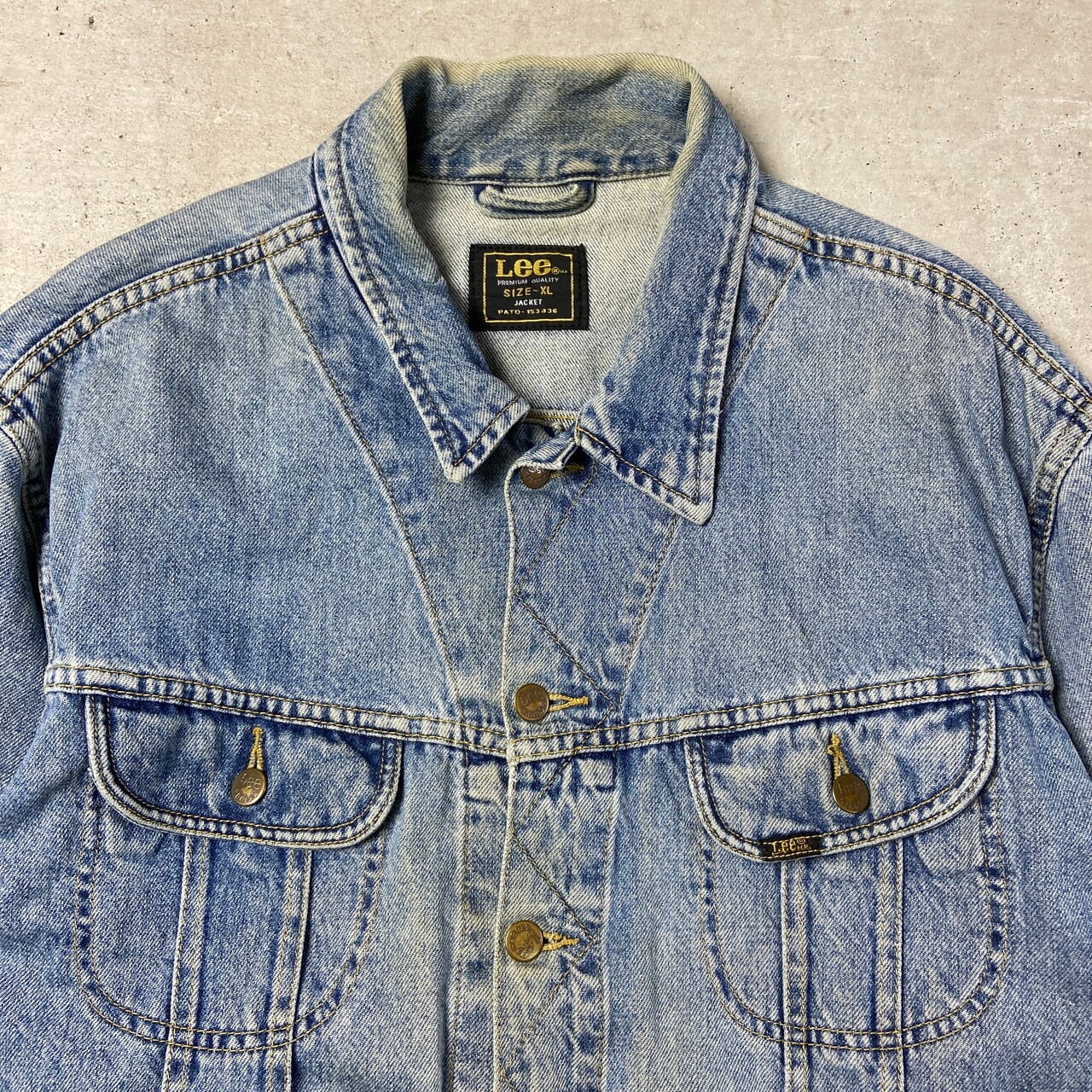 80〜90年代 Lee ユーロ リー デニムジャケット 153438 RIDER JACKET