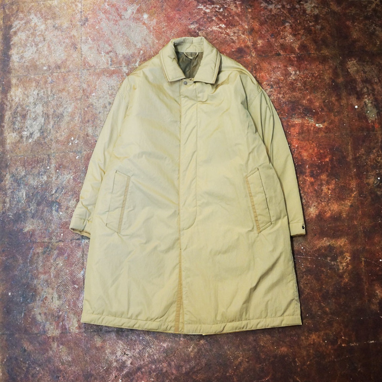 Porter Classic (ポータークラシック) SHEEN NYLON BAL COLLAR COAT 
