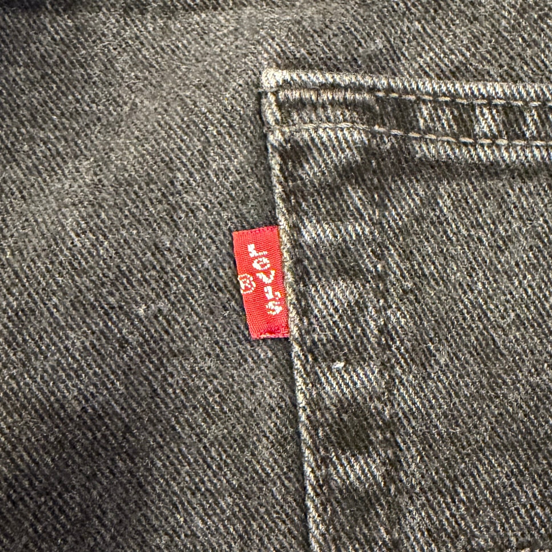 リーバイス　560 W46 ビッグサイズ　bboy hiphop 00s levi's 560 デニム ワイド 極太 アメカジ Y2K 海外 ストリート 黒