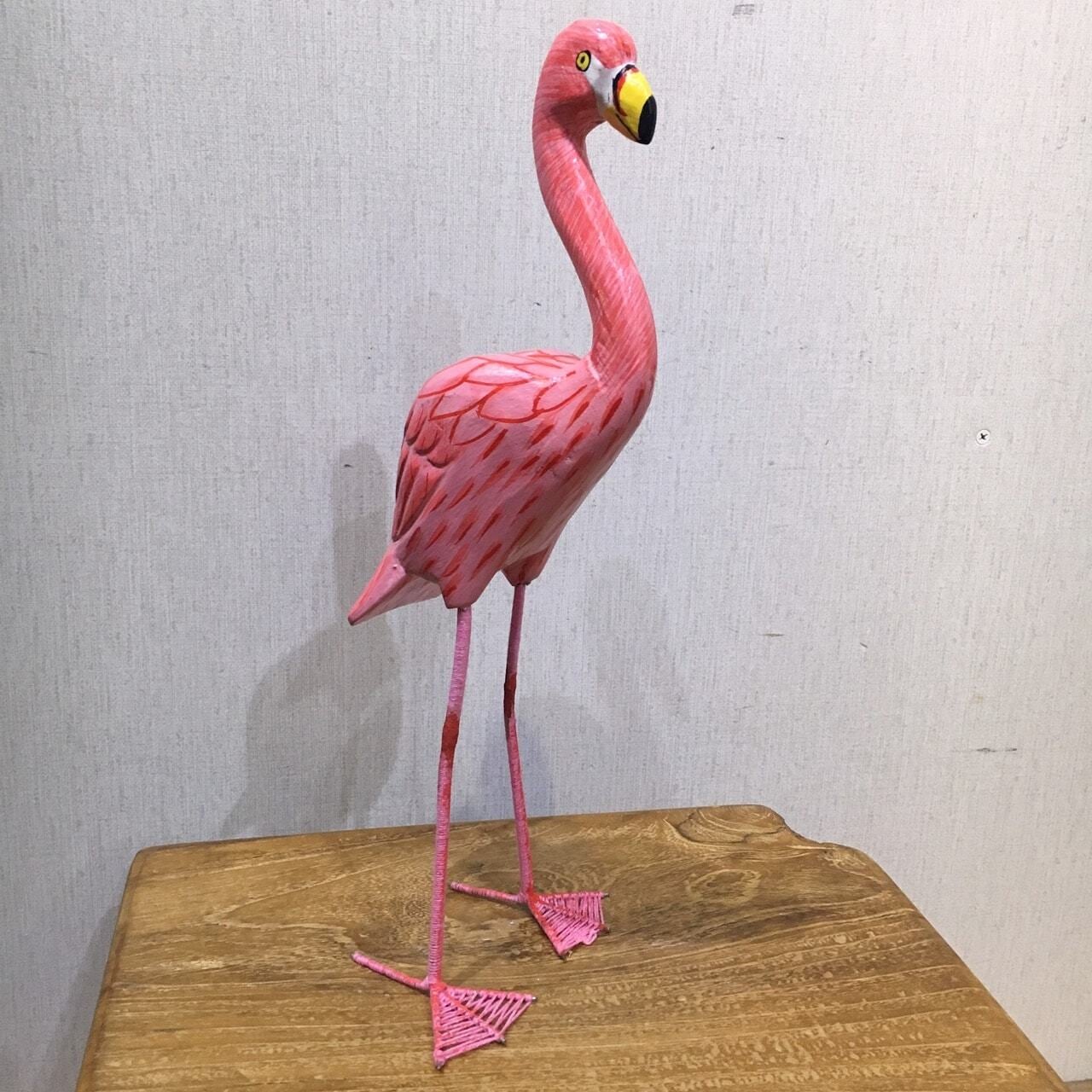 楽天市場】フラミンゴ 鳥 オーナメント ガーデンオーナメント 置物