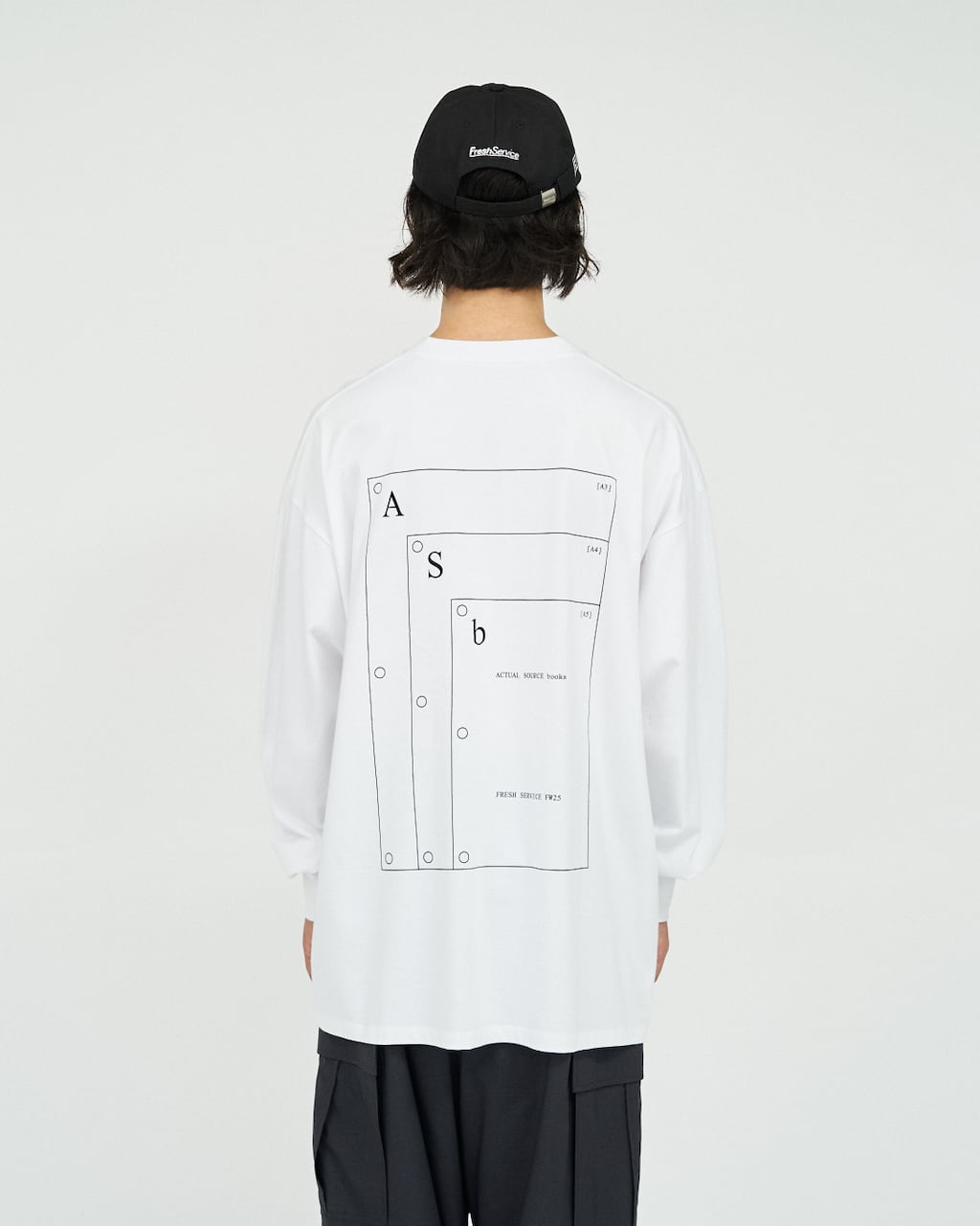 Actual Source × FreshService AS×FS CORPORATE L/S TEE A-SERIES