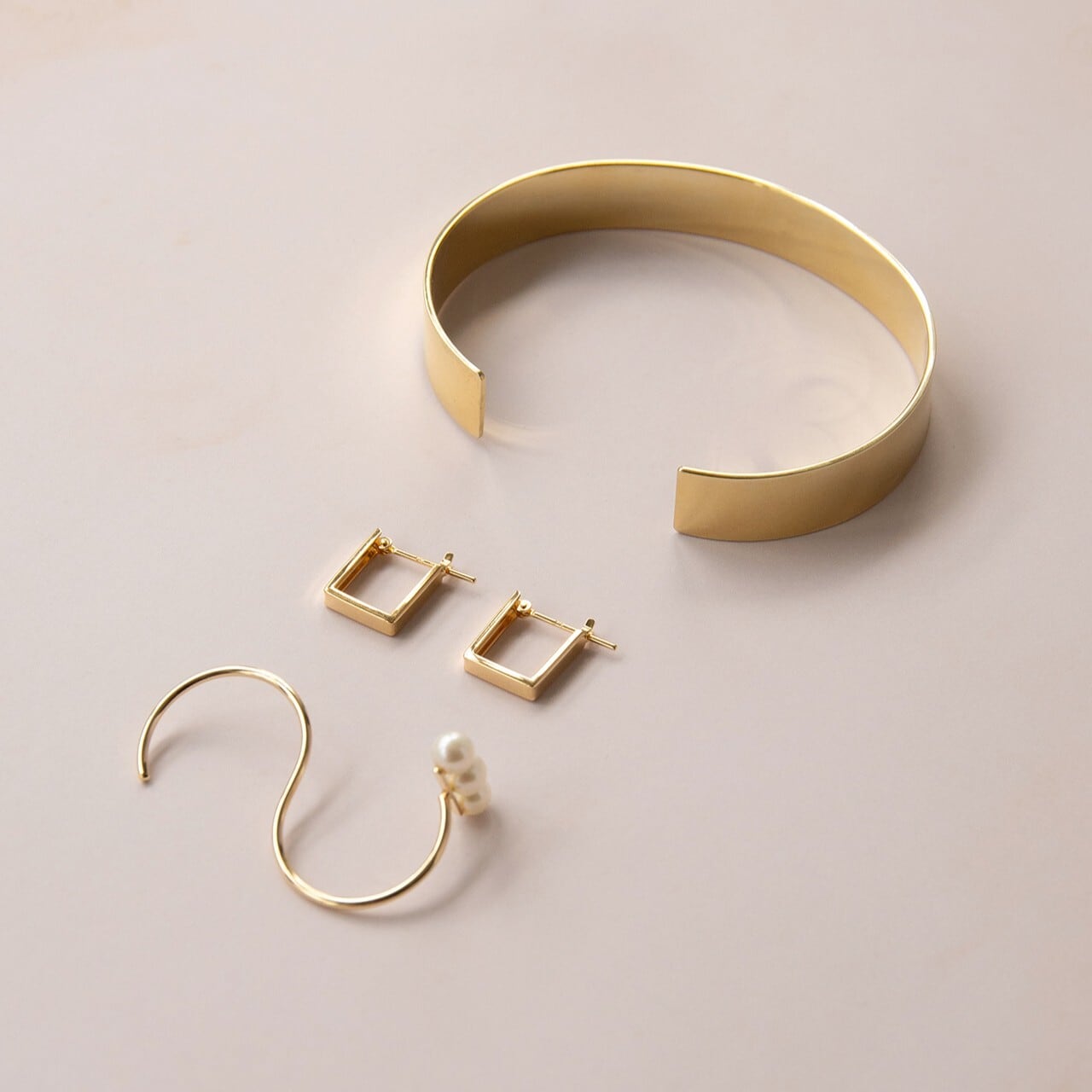 K18イエローゴールド 10mm幅バングル【MKY0074B1】 | MONICE/モニス