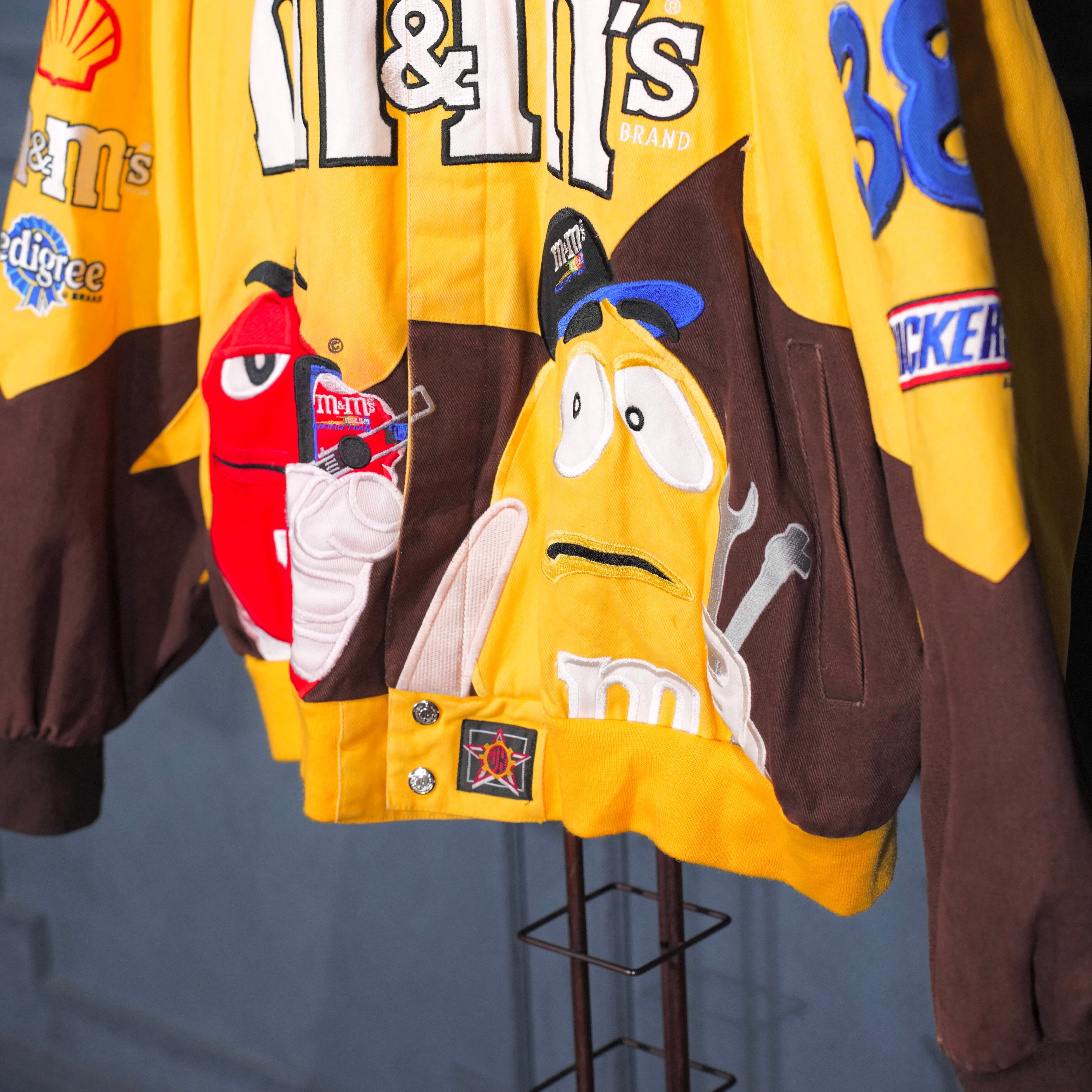USA VINTAGE JH DESIGN JEFF HAMILTON M&M's CHARACTER EMBRIDERY