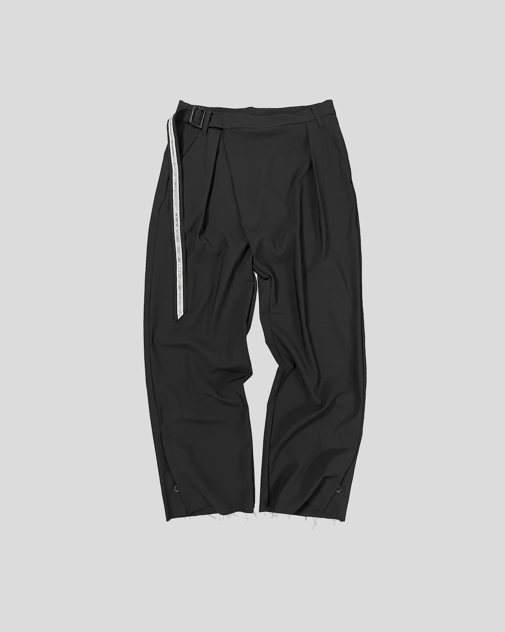 ASKYY / BELTED WIDE SLACKS / BLK | ASKYY TOKYO FLAGSHIP ASKYY / BELTED WIDE SLACKS / BLK | ASKYY TOKYO FLAGSHIP