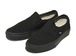 VANS / CLASSIC SLIP-ON -BLACK/BLACK-