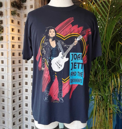 80's Vintage "Joan Jett and the blackhearts" T-shirt / 80年代 ヴィンテージ "ジョーンジェット & ザ · ブラックハーツ " Tシャツ