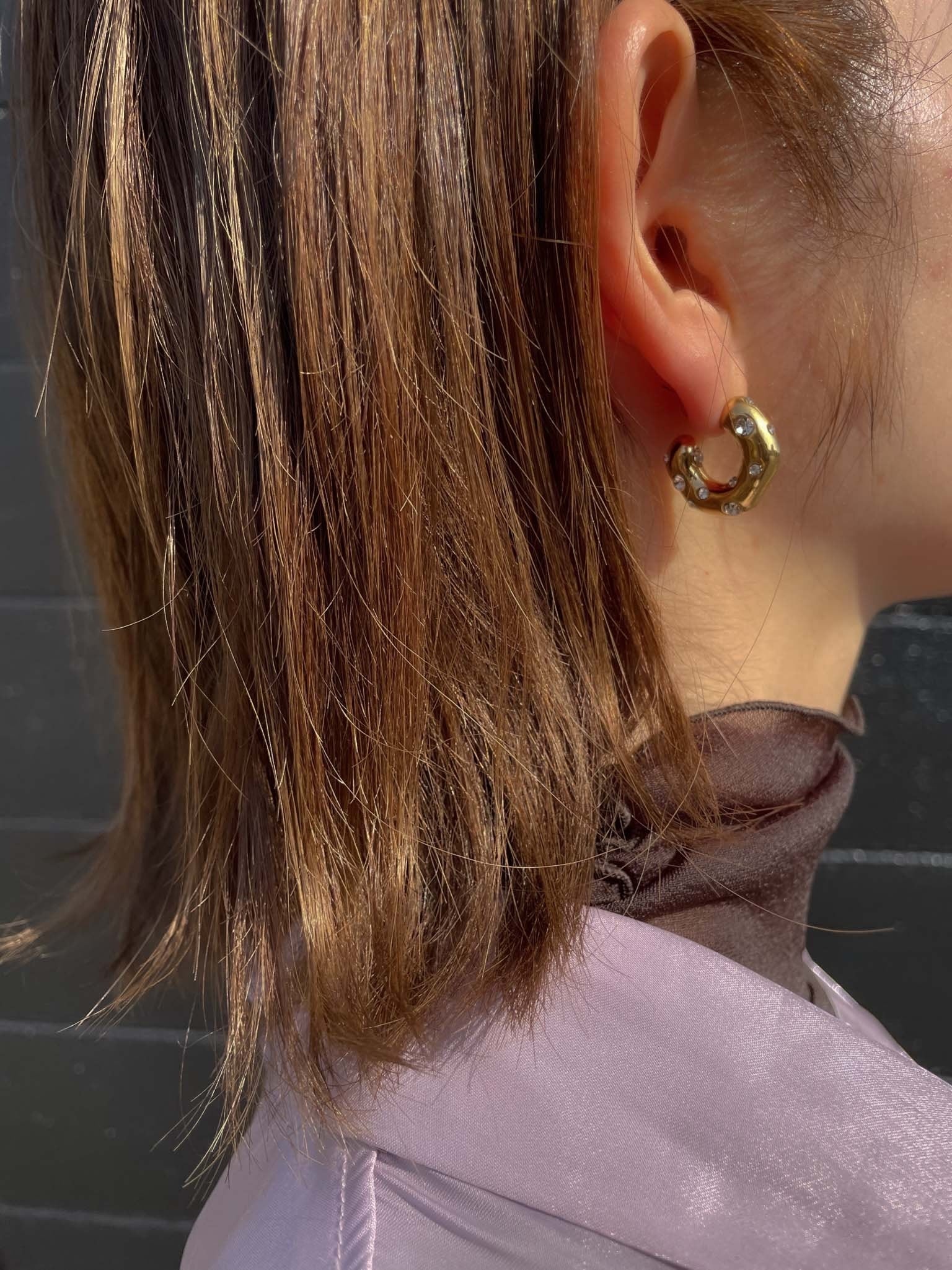 gold modern pierce P94 Bellissima modern pierce gold
