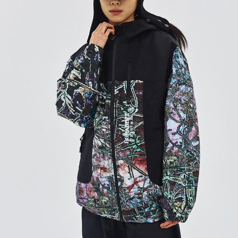 23-24 BSRABBIT HIGH HOODED JACKET スノーボード ウェア ジャケット 